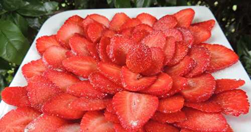 Fraises au sucre