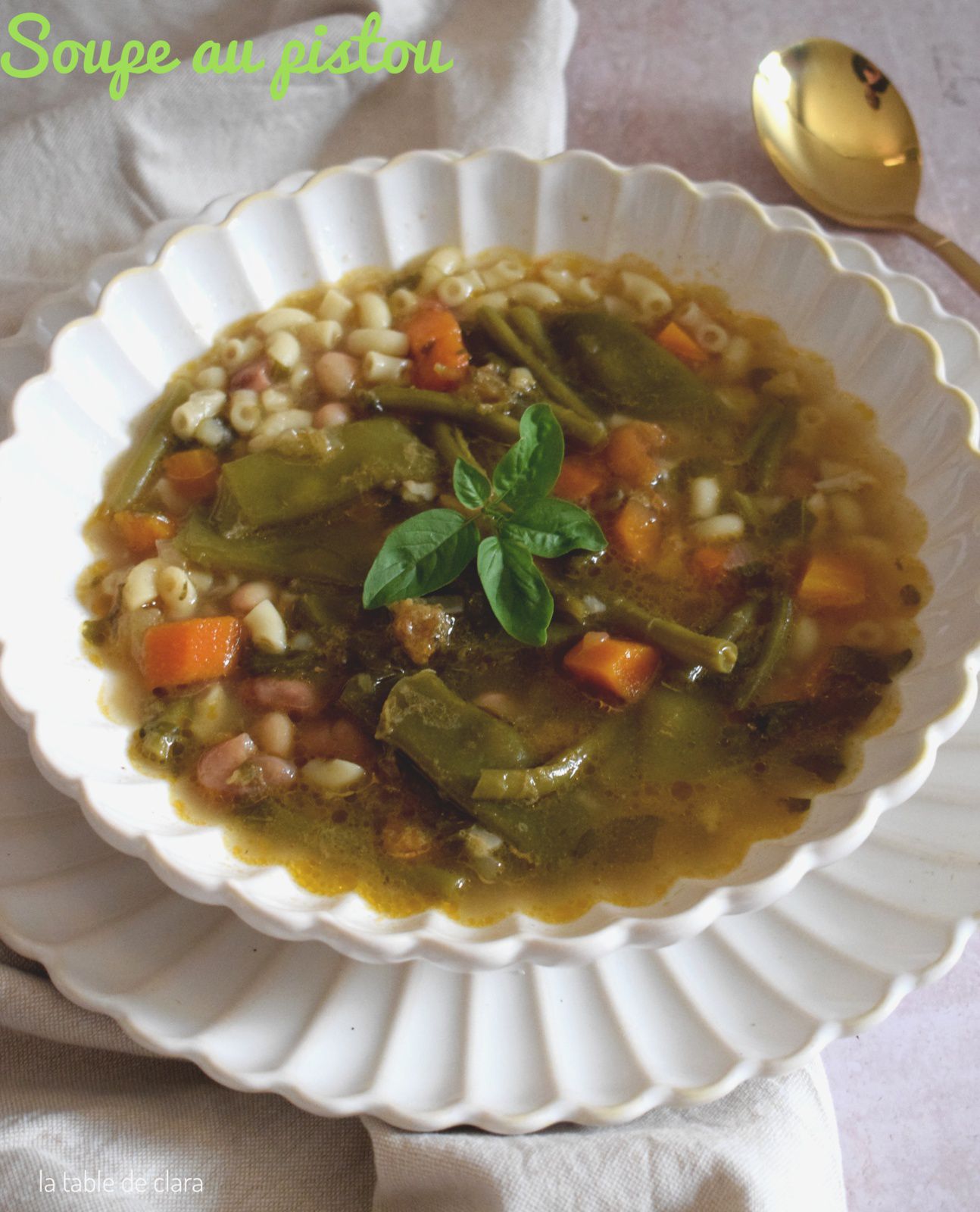 Soupe au pistou