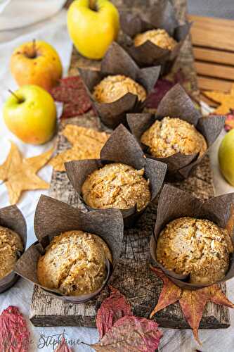 Muffins à la pomme et aux amandes