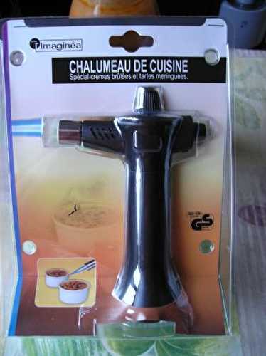 Chalumeau de cuisine