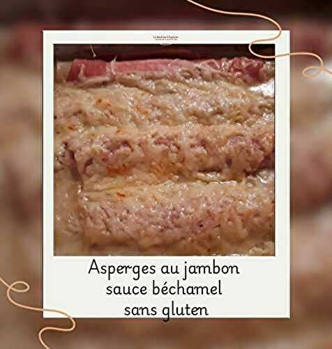 Asperges au jambon en gratin