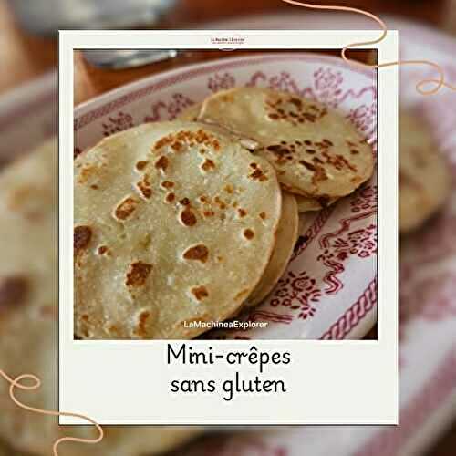 Crêpes sans gluten à la maïzena (robot Expert Cuisine Elsay)