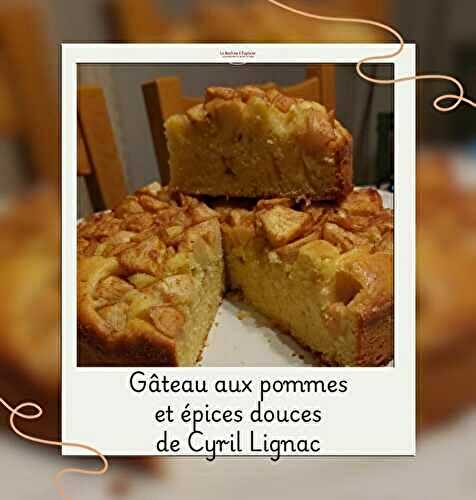 Gâteau aux pommes de Cyril Lignac