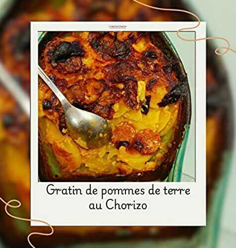 Gratin de pommes de terre au chorizo