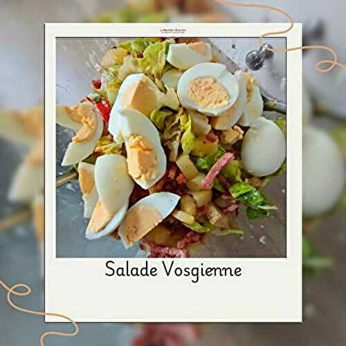 Salade vosgienne rustique et gourmande