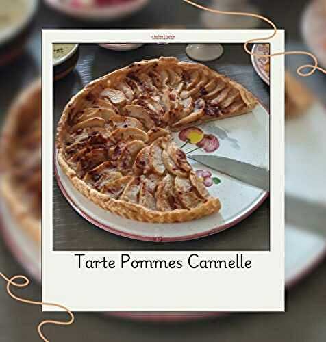 Tarte aux pommes et cannelle