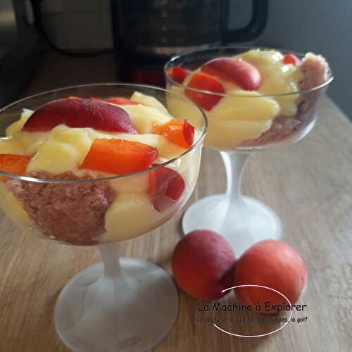 Trifle aux abricots