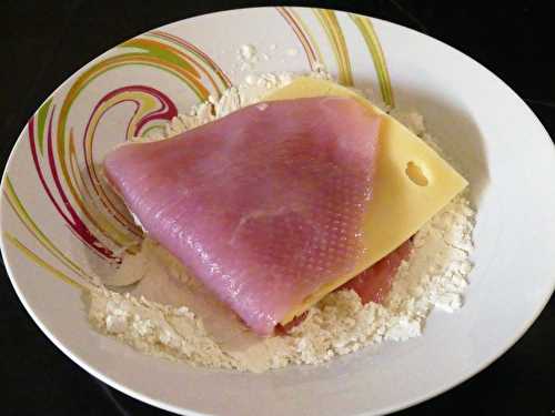 Escalope de dinde panée farcie au fromage