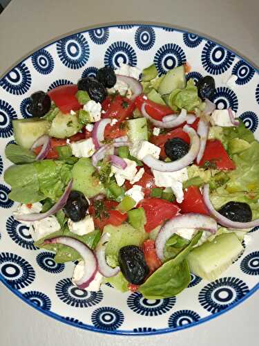 Salade grecque  ou Horiatiki salata