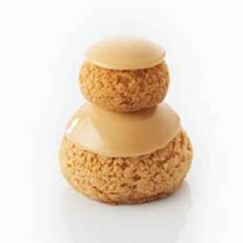Religieuse Dulcey by Valrhona