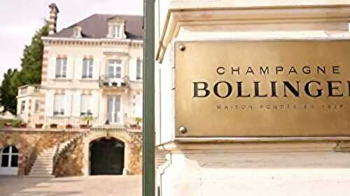 Bollinger Champagne : 7 choses à savoir sur la maison mythique