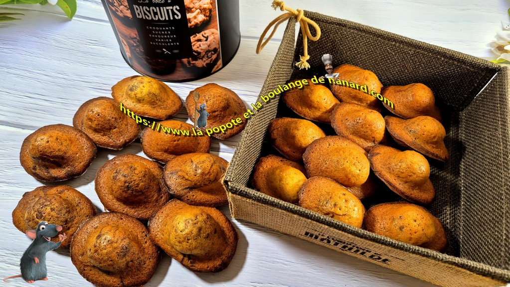 Madeleines marbrées