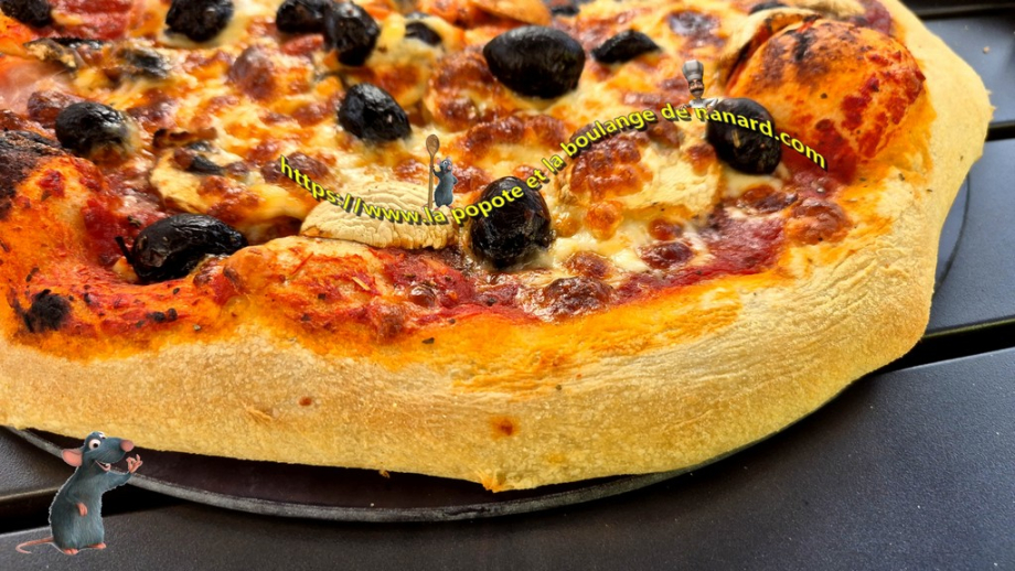 Pâte à pizza à la semoule