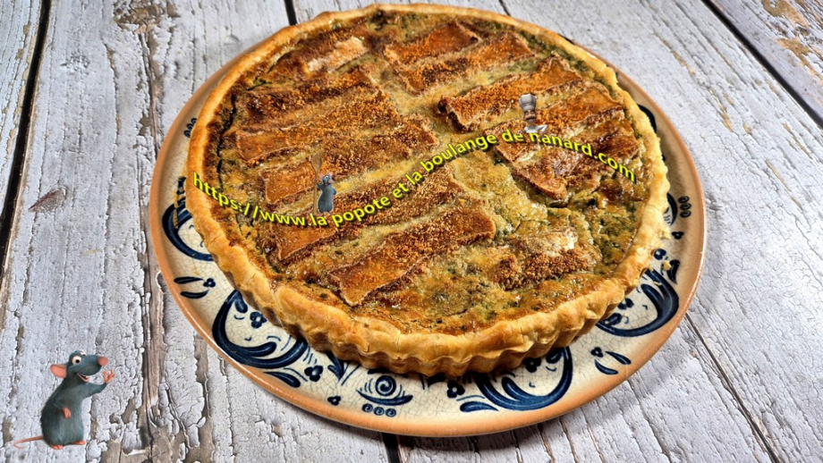 Tarte salée à la normande