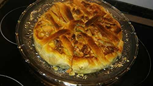 MA TARTE ALSACIENNE AUX POMMES