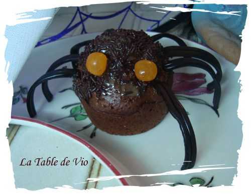 Parce qu’après, il sera VRAIMENT trop tard : les muffins araignées d’Halloween