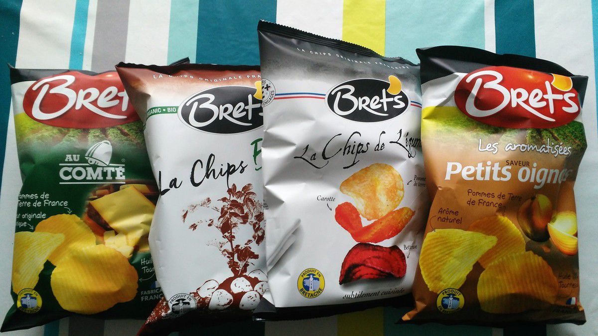 Tortilla de chips au four (chips Bret's)