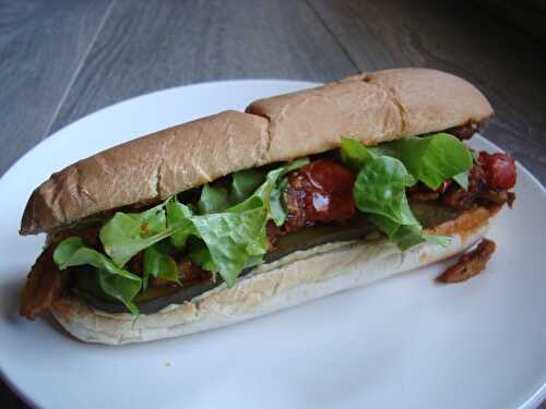 Petits sandwiches végé façon street food