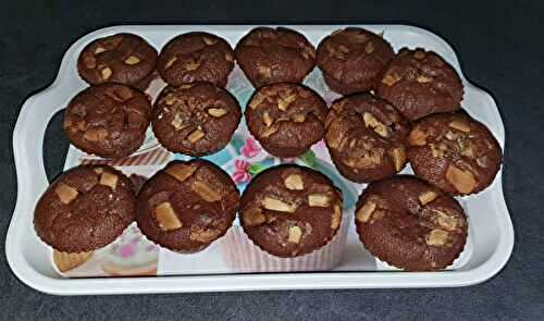 Muffins tout chocolat extra moelleux