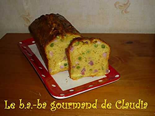 Cake salé sur une base de gâteau au yaourth...