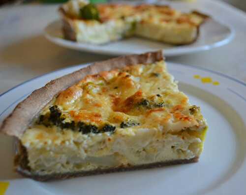 Quiche aux 2 choux