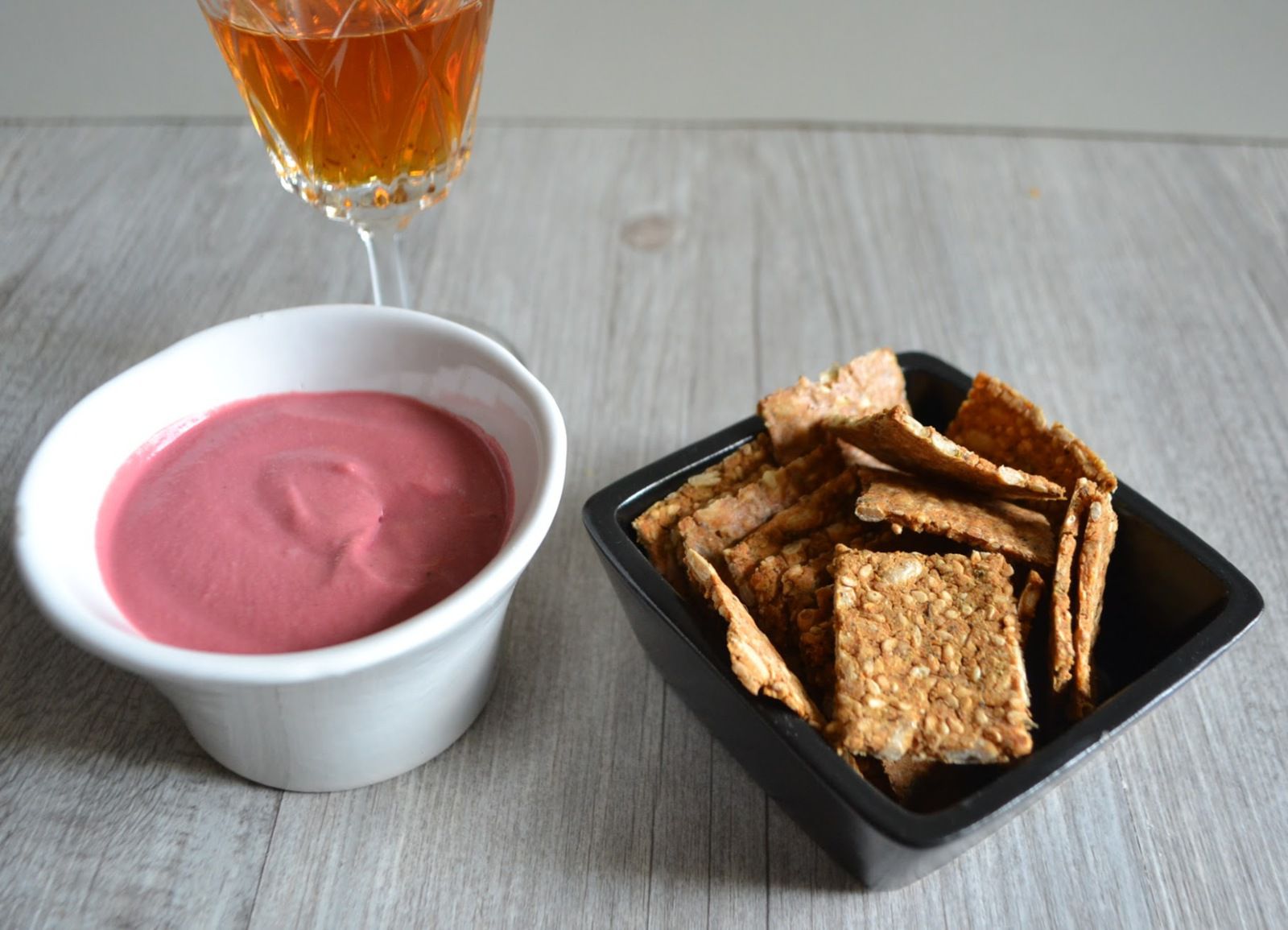 Crackers aux graines zaatar et épices