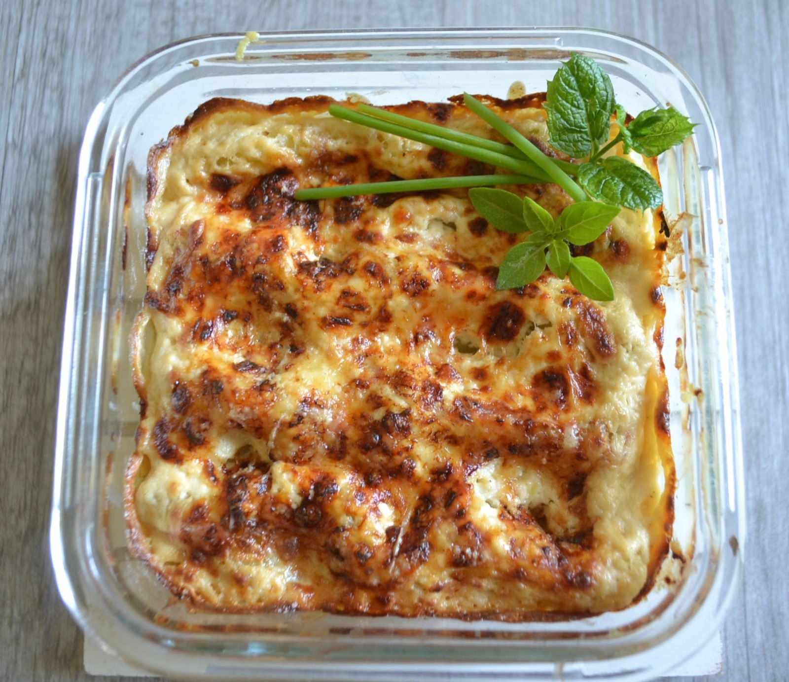 Cannellonis aux courgettes, ricotta et herbes fraîches