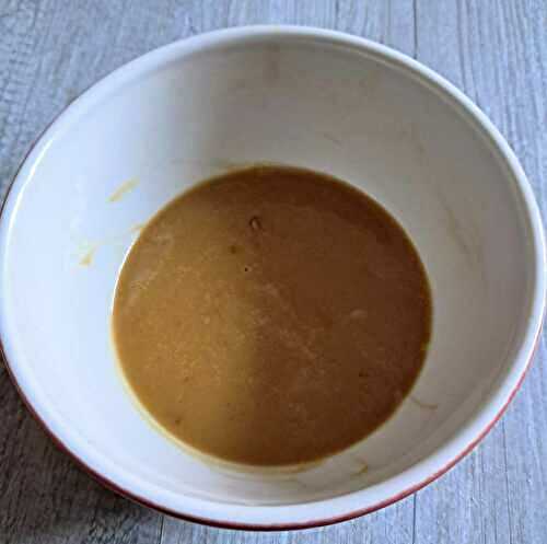 Sauce cacahuètes (pour pâtes chinoises)