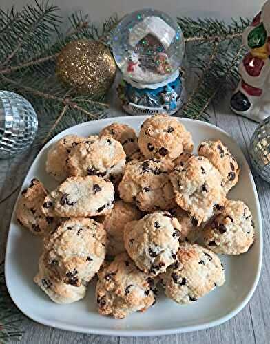 Macarons coco-amandes-chocolat