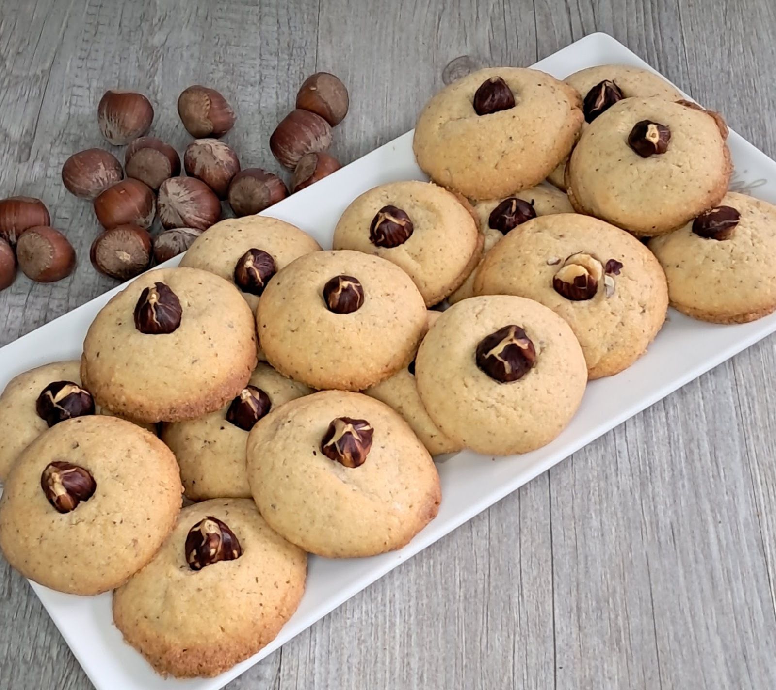 Biscuits aux noisettes (Noisettins) 