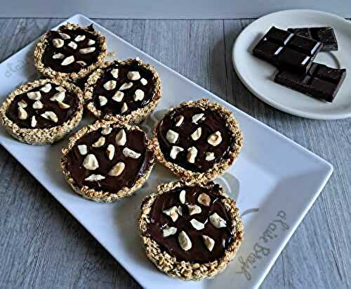 Tartelettes chocolat-caramel beurre salé