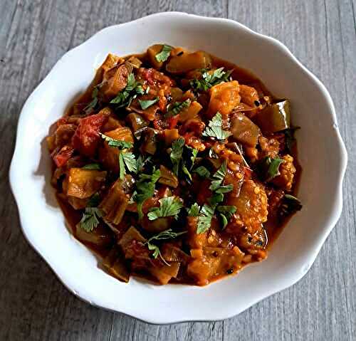 Aubergine indienne (baingan curry)