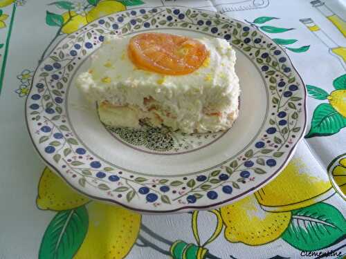 Tiramisu al limone