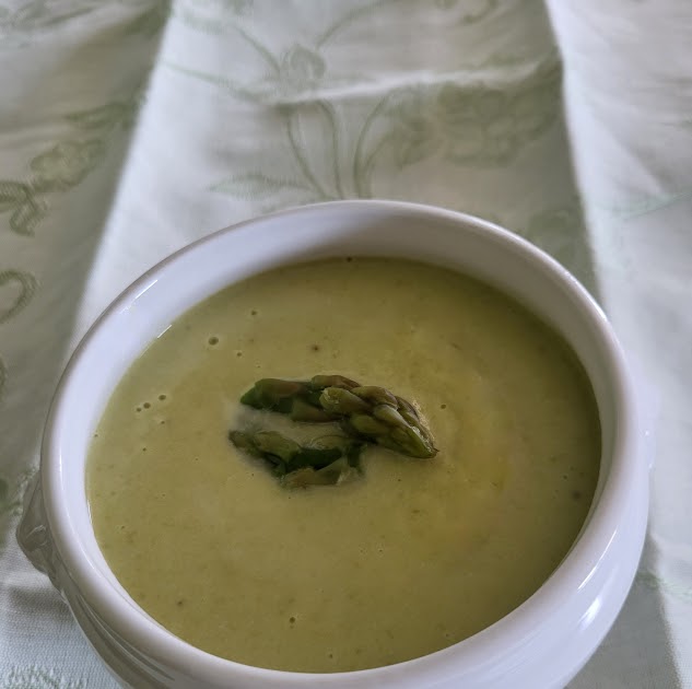 Velouté d'asperges vertes