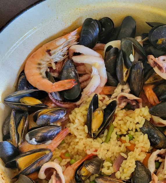 Riz aux fruits de mer