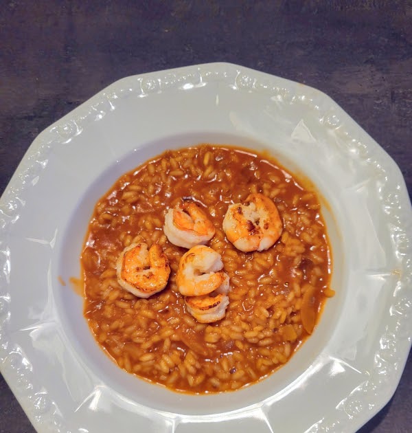 Risotto à la bisque de crevettes