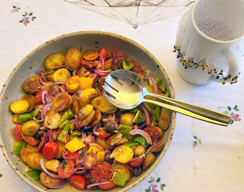 Salade andalouse au chorizo