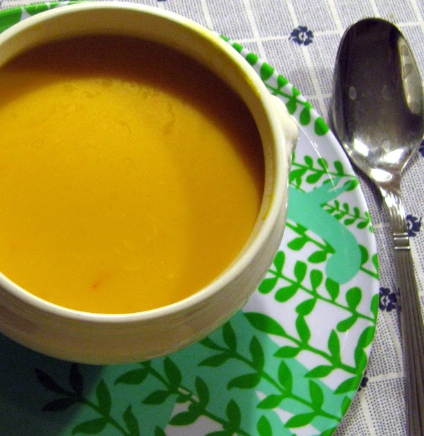 Velouté de potimarron oriental