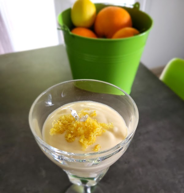 Mousse au citron pour un Blue Monday