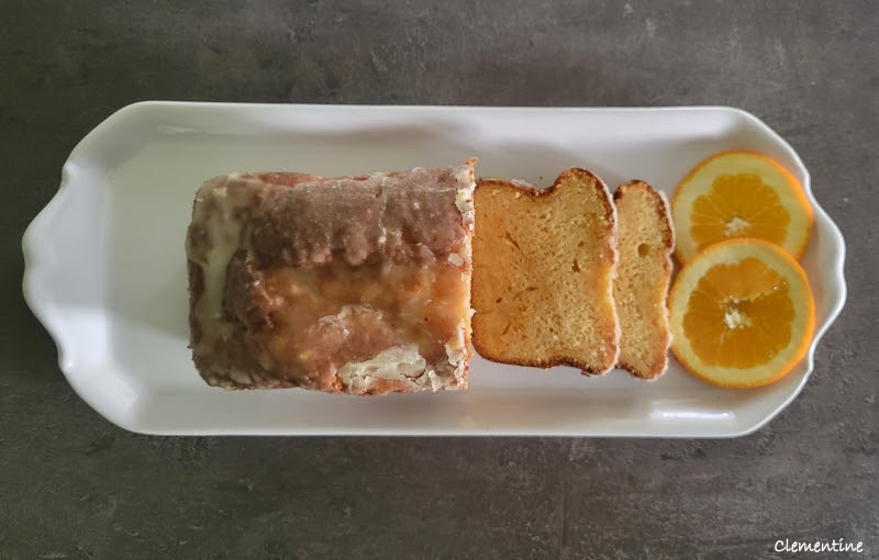 Cake à l'orange et au lait concentré sucré