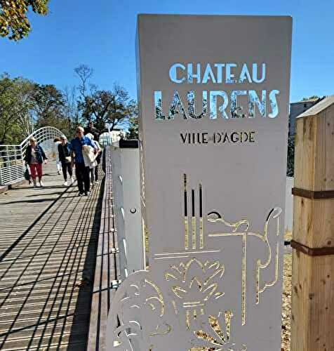 Le Château de Laurens à Agde, la Ferme Marine à Marseillan et le Moulin à huile du Mont Ramus à Bessan