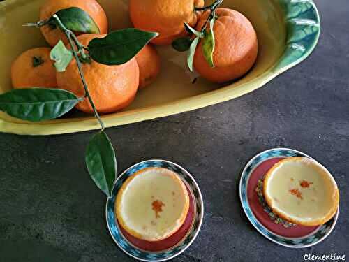 Orange posset - Crème d'orange