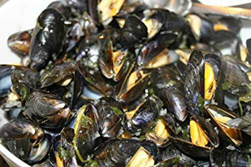 Moules marinières sans gluten