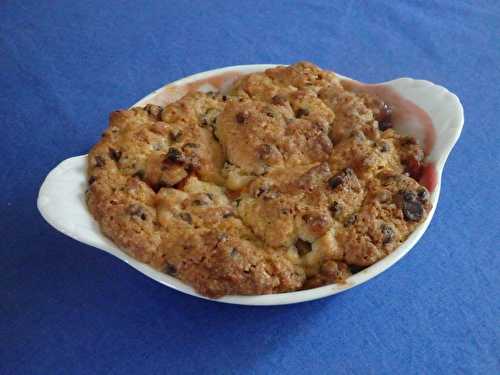 Crumble de cookies aux fruits jaunes