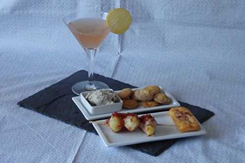 Marquisette de Provence, crackers et rillettes de sardines - Culino versions juillet