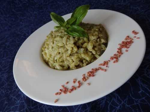 Risotto au pesto