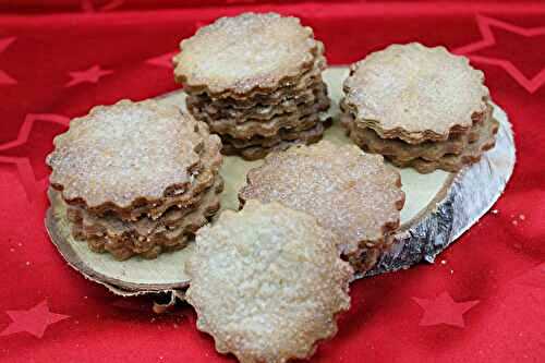 Biscuits sablés aux noix et sirop d’érable