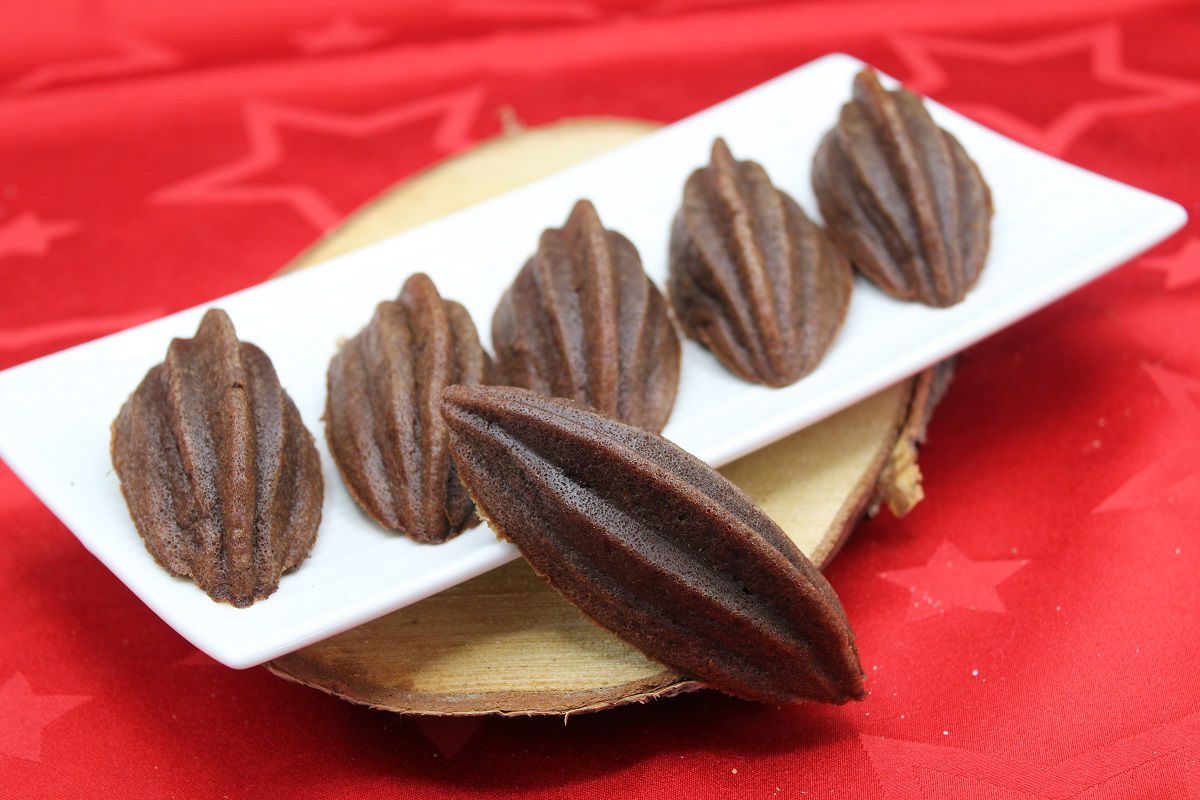 Financiers au chocolat