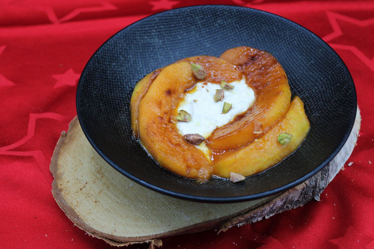 Melon au miel et labneh de Laurent Mariotte