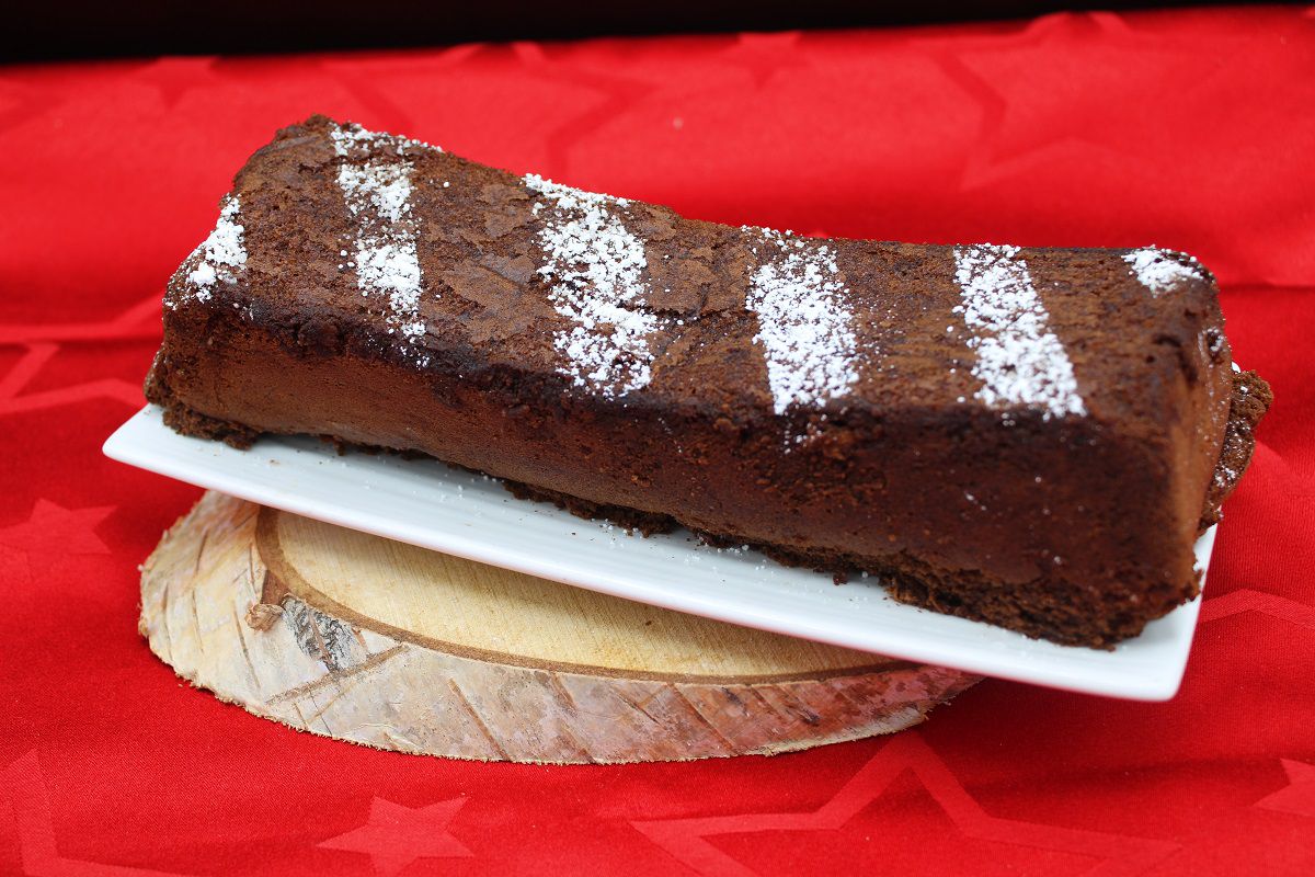 Gâteau au chocolat et potimarron (sans beurre ni farine)